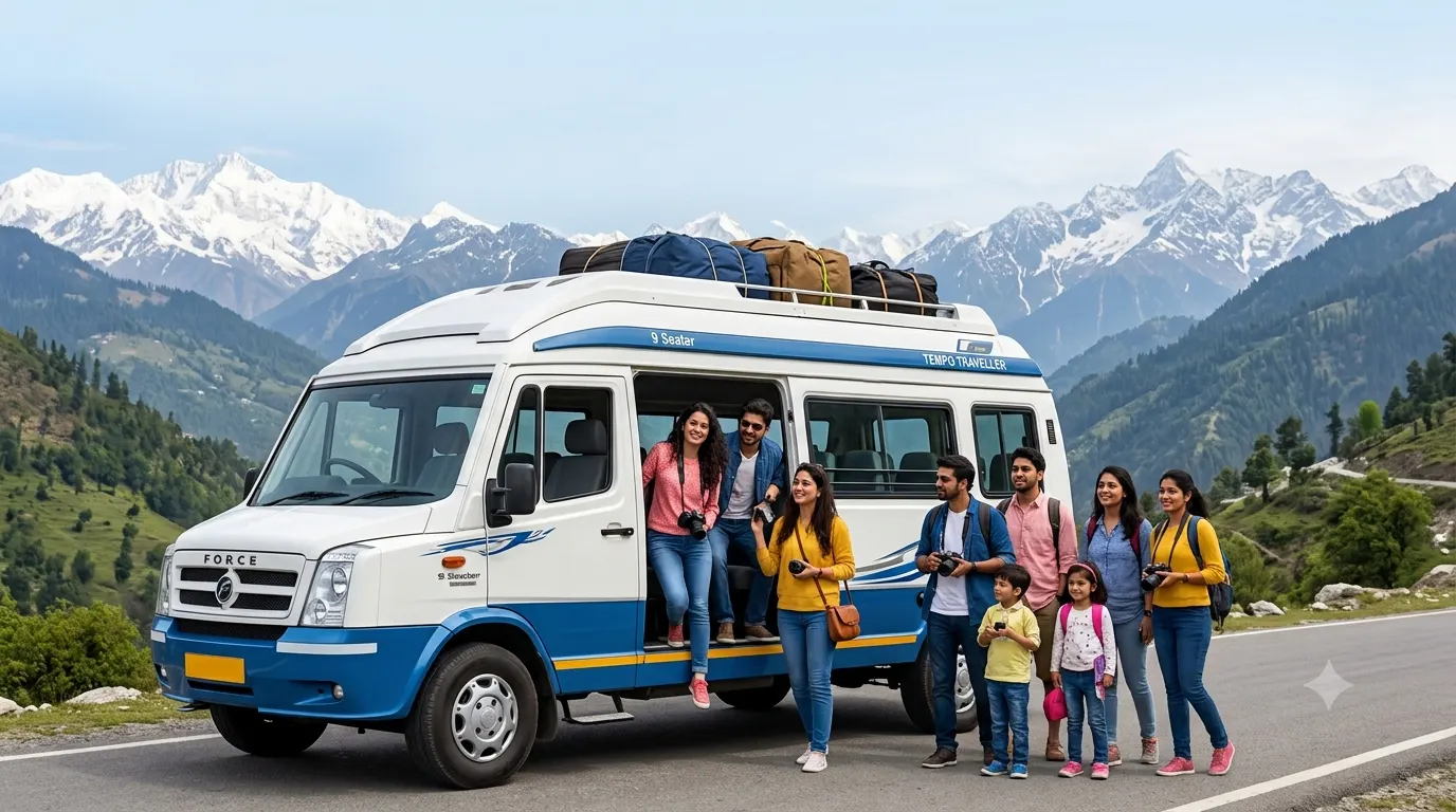 Tempo Traveller Hire in Delhi – Local vs Outstation